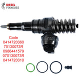 5x Pumpedüse Einspritzdüse Injektor VW T5 BNZ 2.5 TDI 070130073R 0414720310