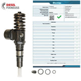 Einspritzdüse VW 03G130073G 0414720404 Audi Seat TDI Pumpedüse 2,0 tdi 140PS