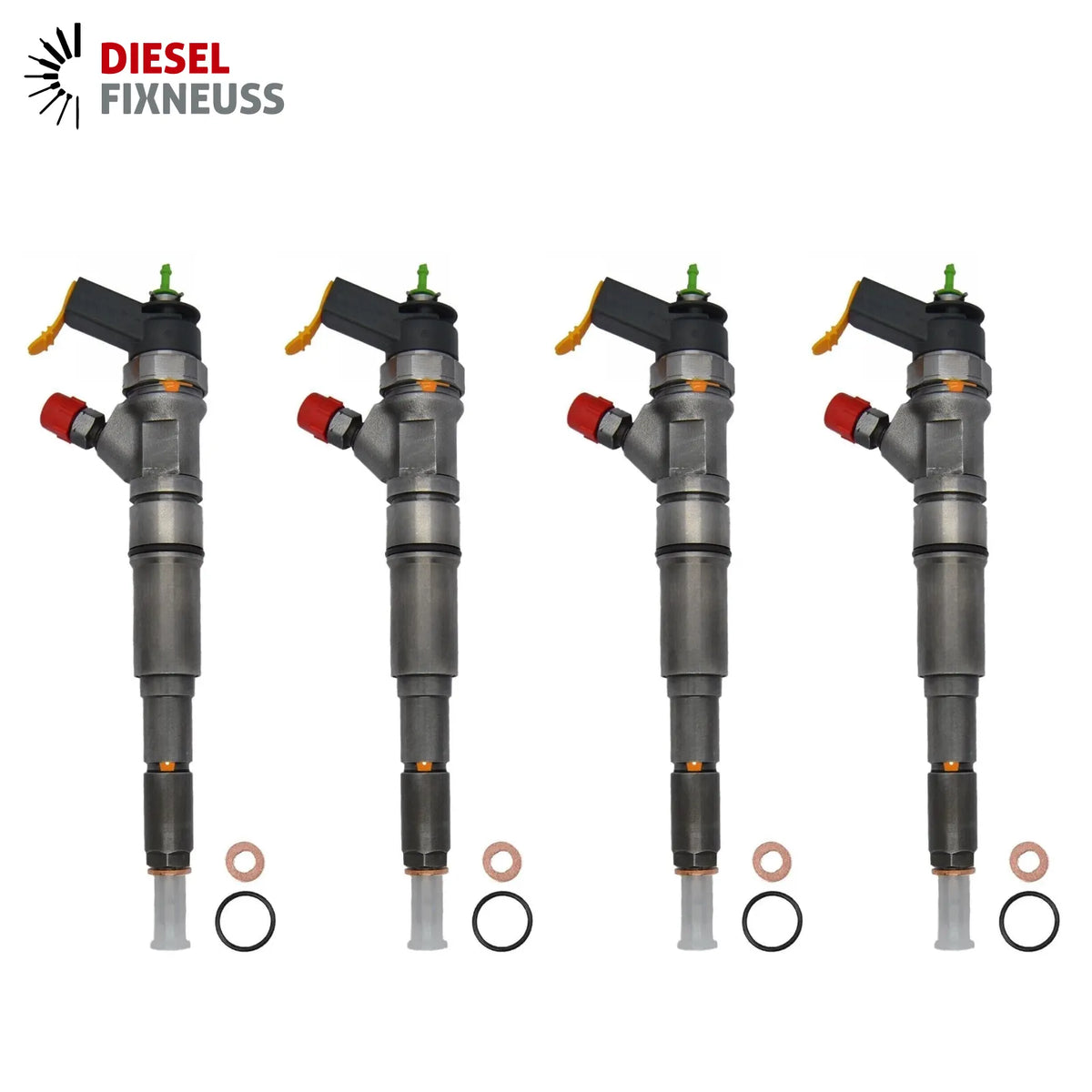 4x Injektor BOSCH 0445110002 Lancia Alfa Romeo Fiat 1.9JTD 2.4 JTD EINSPRITZDÜSE