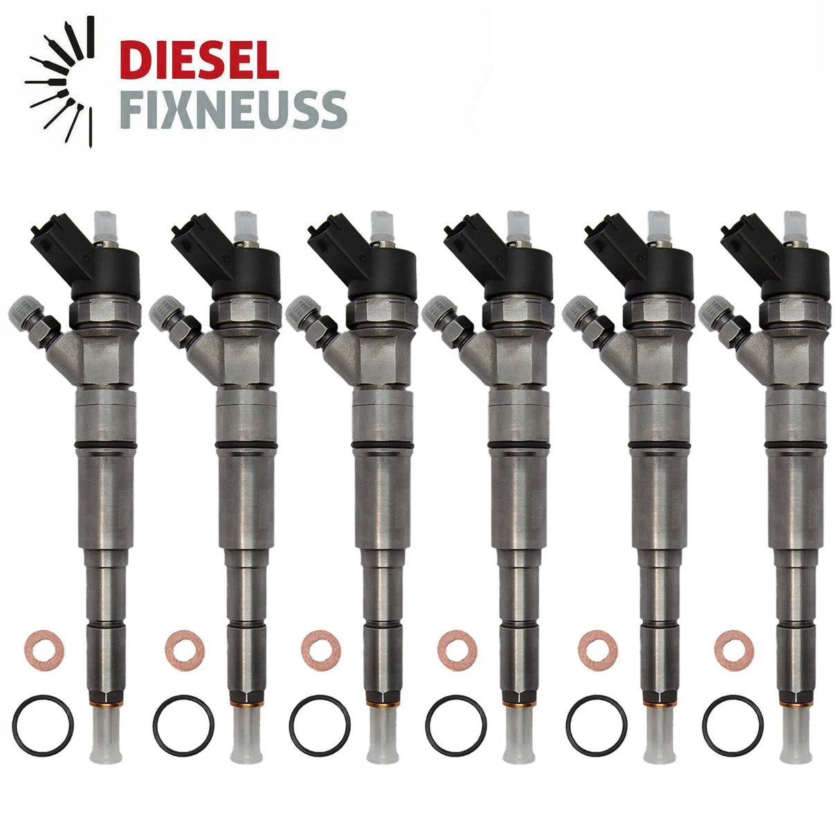 6x Einspritzdüse Injektor BMW E39 530d X530D 730d 0445110047 7785984 BOSCH