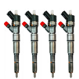 4x Einspritzdüse INJEKTOR LAND ROVER FREELANDER 2.0 TD4 0445110049 0445110130