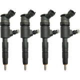 4x EINSPRITZDÜSE 0445110135 9648786280 Citroen Xsara C2 C3 1.4Hdi 50Kw