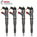 4x Injektor Bosch 0445110183 Fiat Multijet Opel 1.3 MJ CDTI