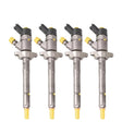 4x Bosch Einspritzdüse Ford Focus CMax Mazda 3 0445110188 88KW 109 PS 0986435126
