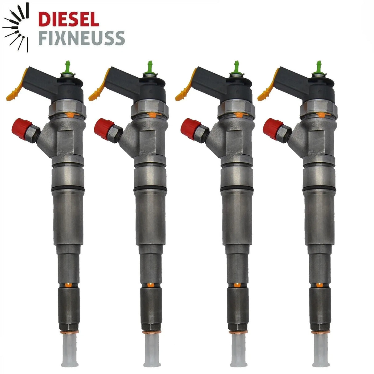 4x Inyectores 0445110230 0986435124 para Renault Suzuki 1.9 dCi