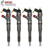 4x Inyectores 0445110230 0986435124 para Renault Suzuki 1.9 dCi