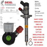 EINSPRITZDÜSE 0445110239 0986435122 Citroen Fiat Ford Peugeot RM3M5Q 9F593 HDi