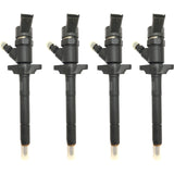 4x INJEKTOR BOSCH 0445110259 CITROEN C3 C4 C5 1.6 HDi FORD FOCUS II 1.6 TDCi