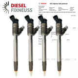 4x Injektor für Citroen Ford Peugeot 1.5 HDi 0445110955 JX6Q-9F593-AB 2315514