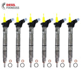 6x 0445115054 Bosch inyector Audi A4 A6 C6 2.7 TDI 0445115039