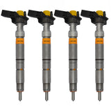 4x Injektor Einspritzdüse VW 2,0 TDI BiTDi 0445116035 03L130277C 0986435369