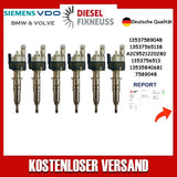 6x Passt für N43 N53 BMW Benzin Einspritzdüse 13537565138-01 VDO 13537589048