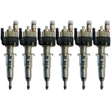 6x Fuel Injector BMW 1/3/5 Series | Part No: 13537589048/13537565138-05 Benzin | Compatible with N45/N43/N53 Engines | Includes Copper Ring, O-Ring, Test Report | 1-Year Unlimited Mileage Warranty