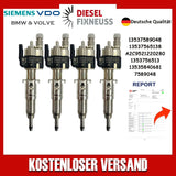 4x Einspritzdüse VDO 13537589048 13537565138-06 13537585261 N43 N53 BMW Benzin