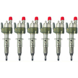 6x Fuel Injector BMW 1/3/5 Series | Part No: 13537589048-01/13537565138 Benzin | Compatible with N45/N43/N53 Engines | Includes Copper Ring, O-Ring, Test Report | 1-Year Unlimited Mileage Warranty