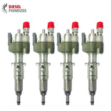 4x Fuel Injector BMW 1/3/5 Series | Part No: 13537589048-01/13537565138 Benzin | Compatible with N45/N43/N53 Engines | Includes Copper Ring, O-Ring, Test Report | 1-Year Unlimited Mileage Warranty