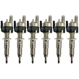 6x Fuel Injector BMW 1/3/5 Series | Part No: 13537589048-06/13537565138 Benzin | Compatible with N45/N43/N53 Engines | Includes Copper Ring, O-Ring, Test Report | 1-Year Unlimited Mileage Warranty