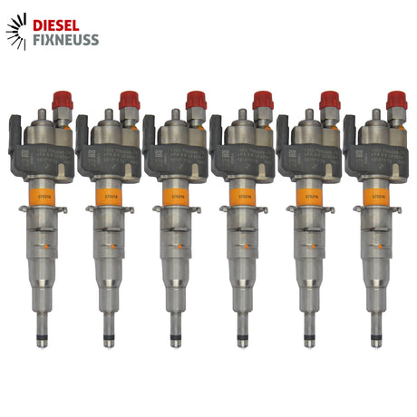 6x Einspritzventil VDO 13537589048-09 N43 N53 BMW Benzin