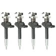 4x Denso Injectors 13H50A for Mazda 6 and MPV with 2.0 Di engines (2002-2007) including test report. Compatible with both 89kW and 100kW power versions, OE number 095000-5031.