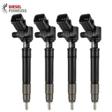 4x 23670-0E080 Original Toyota Einspritzdüse 2GD-FTV Diesel Hilux