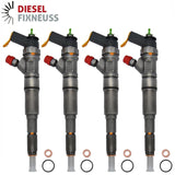 4x Injektor Bosch 0445110280 Renault 1.9DCI