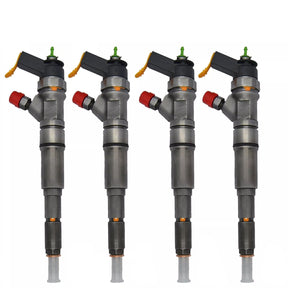 4x Einspritzdüse 0445110414 166105302R Opel Vivaro 1.6 CDTi Renault Megane 1,6dCi