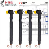 4x Einspritzdüse Injektor OPEL ANTARA 2,2 CDTI CHEVROLET CAPTIVA 28264952