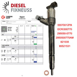 4x Einspritzdüse 55570012 Opel 1,6CDTI B16DTH 100KW Astra Insignie Zafira Meriva