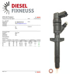 4x Bosch 0445110084 Renault Vel Satis 2.2 DCI Laguna II 2.2 8200084534