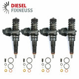 4x EINSPRITZDÜSE Pumpe Düse Element 038130073BA 0414720216 AVF AWX ATL BLT ASZ