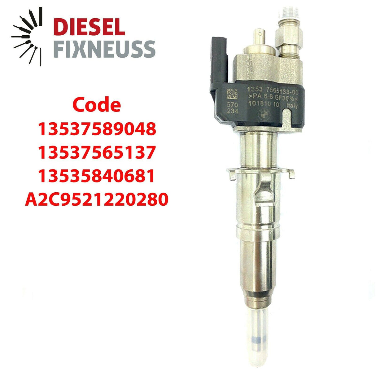 Injektor für BMW 1/3/5/6er Benziner 13537589048 13537565138-05