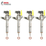 4x Injektor 9802448680 Ford Volvo Peugeot Mazda 9674973080