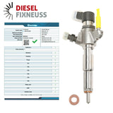 Einspritzdüse Ford Transit Connet Citröen C5 Ford Focus 9674973080