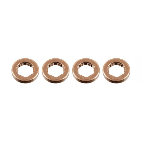 4x Kupfer Injektor Dichtring 13x7,7x2,5 mm – Injektor Dichtung